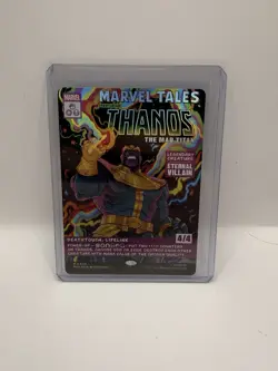 Thanos The Mad Titan Comic Book Foil M0400 NM MAGIC THE GATHERING MARVEL - Image 1