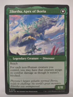 MTG Invasion of Ikoria / Zilortha, Apex of Ikoria #190 March of the Machine - Image 1