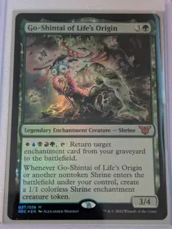 Wizards Go-Shintai of Life's Origin NEO Mythic Foil Extended Art 037/038 EN - Image 1