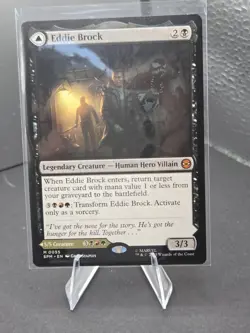 MTG - Eddie Brock - Venom, Lethal Protector - SPM 55 - Non Foil - NM - Image 1