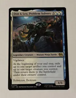 MTG Don and Leo Problem Solvers - Teenage Mutant Ninja Turtles LP - Image 1