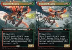 1x Dragonlord Atarka - Rainbow Foil MTG - Secret Lair - NM-Mint - Image 1