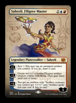 Saheeli, Filigree Master (Borderless) 294 M The Brothers' War - Image 1