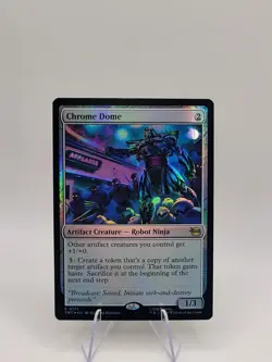 Chrome Dome Teenage Mutant Ninja Turtles Foil - Image 1