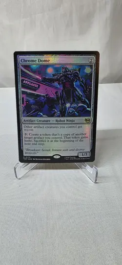 Chrome Dome Teenage Mutant Ninja Turtles Foil 0172 MTG - Image 1