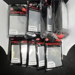 Lot 7 KMC Perfect Fit / Size Sleeves - 1700 Count - MTG - Image 1