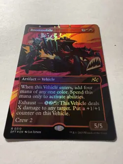 Boommobile (Borderless / extended art) Aetherdrift Foil - Image 1