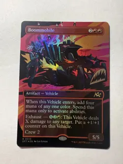 Boommobile (Borderless / extended art) Aetherdrift Foil - Image 2