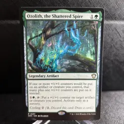 Ozolith, the Shattered Spire (SOC #281) Commander: Secrets of Strixhaven MTG - Image 2