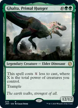 MTG - Ghalta, Primal Hunger - Jumpstart - NM, English Magic FLAT RATE SHIP - Image 1