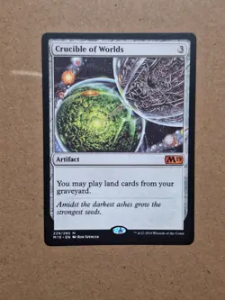 Crucible of Worlds (229/339) Core Set 2019 NM MTG Magic The Gathering - Image 1