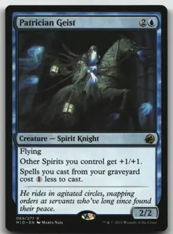 Patrician Geist R Innistrad: Midnight Hunt 69 LP - Image 1