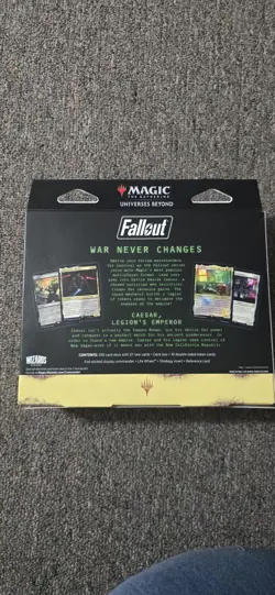 Universes Beyond: Fallout Commander Deck * Hail, Caesar MTG Brand New Sealed NIB - Image 2