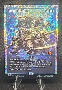 Turtles in Time (Showcase) (Fracture Foil) Teenage Mutant Ninja Turtles Foil - Image 1