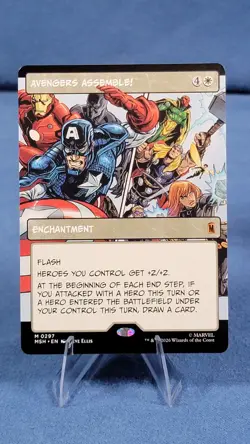Avengers Assemble - Borderless - Marvel Super Heroes - NM - Image 1