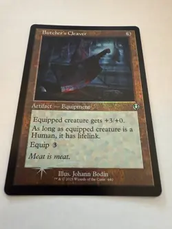 Butcher's Cleaver (Retro Frame) Innistrad Remastered Regular - Image 1