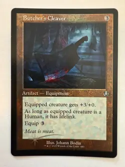 Butcher's Cleaver (Retro Frame) Innistrad Remastered Regular - Image 2