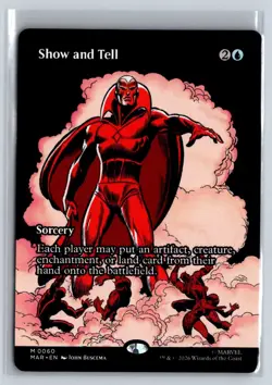 SHOW AND TELL (BORDERLESS) 60 MARVEL UNIVERSE ETERNAL-LEGAL - Image 1