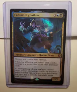 Captain N'ghathrod Commander Legends: Battle for Baldur's Gate Foil MTG - Image 1