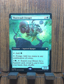Thornvault Forager (Borderless) Bloomburrow BLB - Rare - MTG Magic - Pack fresh - Image 3