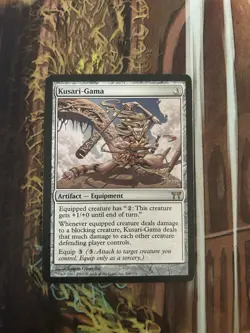 MTG Kusari-Gama Champions of Kamigawa LP - Image 1