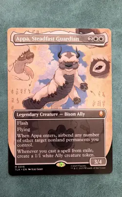 Appa, Steadfast Guardian (Borderless) Avatar: The Last Airbender Regular - Image 1