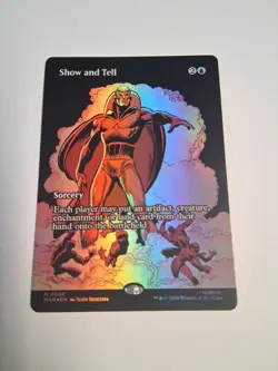 MTG Marvel Super Heroes SHOW AND TELL Borderless Foil Mythic #060 - Image 1