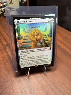 The Mind Stone - FOIL - NM / Unplayed - MSH EN M 0021 - MTG Marvel Superheroes - Image 1
