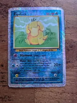 Psyduck Legendary Collection Reverse Holo DAMAGED 88/110 Pokemon TCG 2002 - Image 1