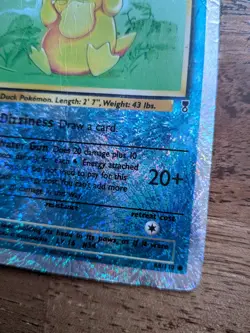 Psyduck Legendary Collection Reverse Holo DAMAGED 88/110 Pokemon TCG 2002 - Image 5