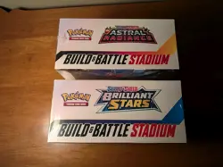 Lot of 2 Pokemon TCG Build & Battle Stadium - Astral Radiance / Brilliant Stars - Image 5