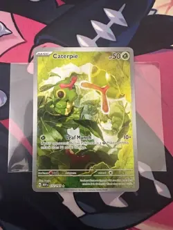 The Pokemon Company Pokemon TCG Caterpie 172/165 SV 151 IR Holo 2023 50 HP - Image 1