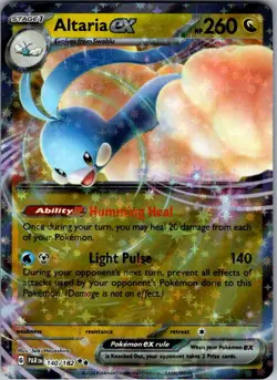 Altaria ex 140/182 Double Rare Paradox Rift Pokemon Near Mint - Image 1