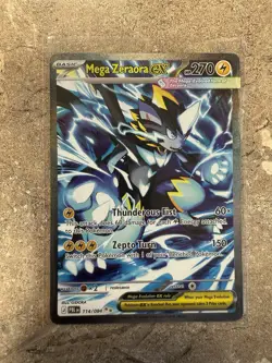Mega Zeraora EX 114/084 Pitch Black Special Illustration Rare *PRE-RELEASE* - Image 1