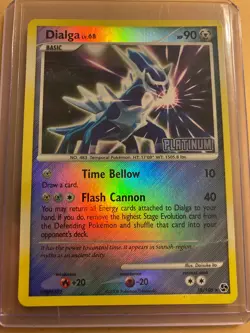 Pokemon 2008 Dialga 90 HP Platinum Stamped Reverse Holo Rare 16/106 - Image 4