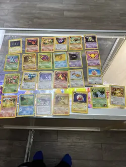 Pokemon Lot Of MP-HP-DMGD vintage Cards 1st Edition Some. 25ct - Image 1