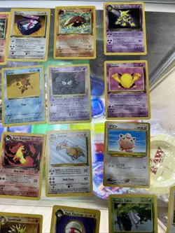 Pokemon Lot Of MP-HP-DMGD vintage Cards 1st Edition Some. 25ct - Image 5
