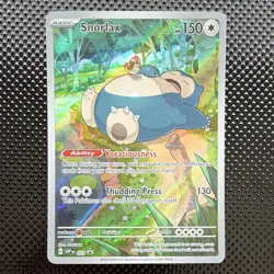 Pokemon TCG Snorlax 051 SV Scarlet & Violet 151 Promo Holo English - Image 1