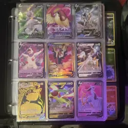 Pokemon TCG Binder Lot V/VSTAR/GX Holo English Arceus Darkrai Pikachu - Image 1