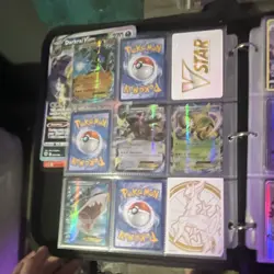 Pokemon TCG Binder Lot V/VSTAR/GX Holo English Arceus Darkrai Pikachu - Image 4