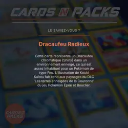 Carte Pokemon Dracaufeu Radieux 20/159 Zenith Supreme PSA 9 - Image 4
