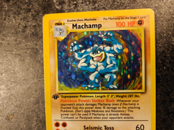 Pokemon TCG - Machamp - 8/102 - Holo - 1st Edition - Base Set MP - Image 3