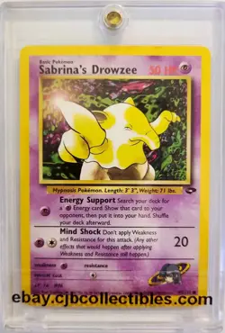 Pokemon SABRINA'S DROWZEE 95/132 Gym Challenge - Played 🍒 - Image 1