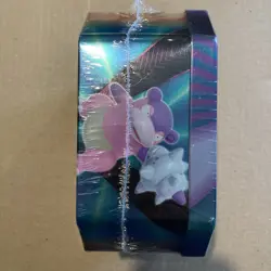 Pokemon TCG Galarian Slowbro V Forces Tin - New & Factory Sealed - Image 4