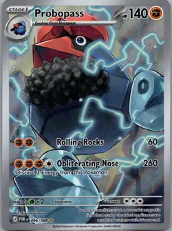 Probopass 096/088 Perfect Order Pokemon TCG Holo Illustration Rare NM - Image 1