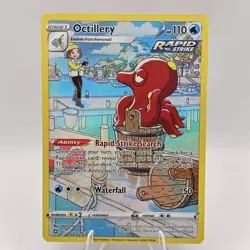 Pokemon SWSH09: Brilliant Stars Octillery Trainer Gall TG03/TG30 Ultra Rare - Image 1