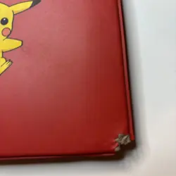 Vintage Pokemon Gotta Catch 'Em All Binder Red Pikachu 1999 Broken Clasp AAA - Image 2