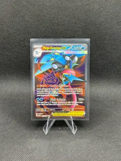 Pokemon Chaos Rising Mega Greninja EX 100/086 ULTRA RARE Mint - Image 1