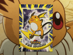 Raichu #26 - Topps TV Animation - Blue Logo - Pokemon - Image 1