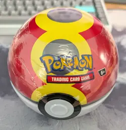 Pokemon TCG - Poke Ball Tin - E25 - 3 Booster Packs - SEALED - Image 1
